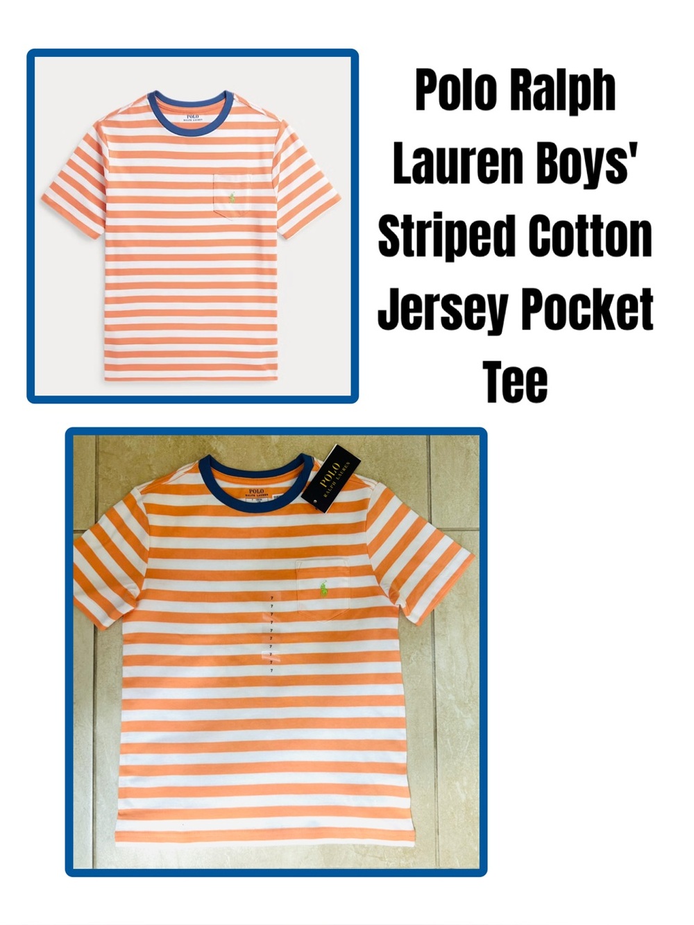Polo Ralph Lauren Striped Pocket Tee